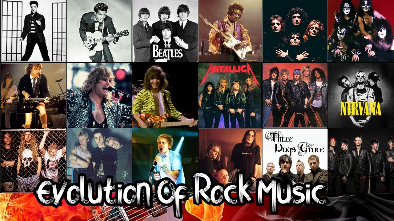The Evolution of Rock and Metal Music